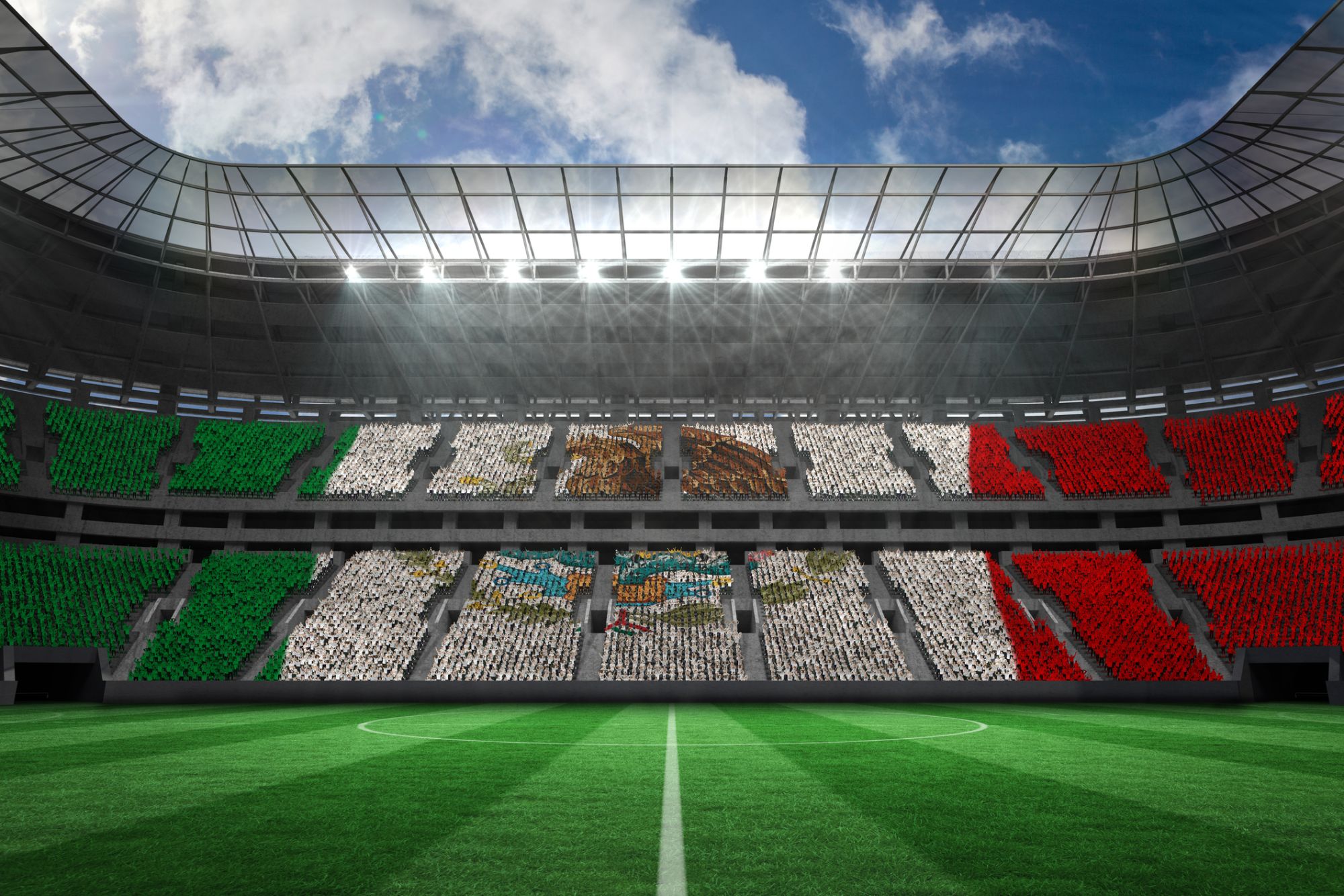 13 estadios más impresionantes de México - Inmuebles24, image size:2000x1334